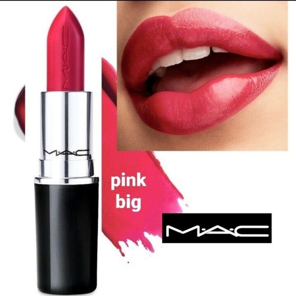🆕 MAC “Pink Big” LUSTREGLASS lipstick